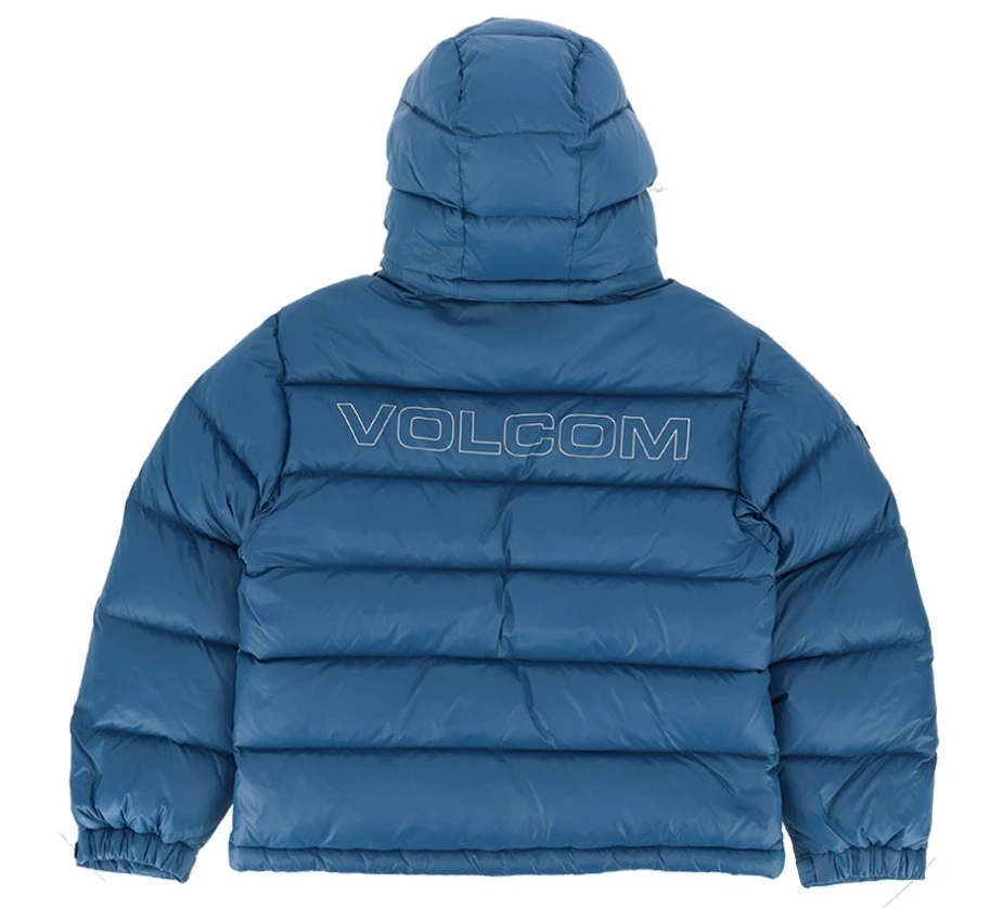 Volcom Short Unisex Street Style Logo Down Jackets For Men Black X L 12 Volcom Short Unisex Street Style Logo Down Jackets For Men Black X L - Image 10