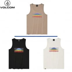 Volcom 2022 SS Logo T-Shirts For Men Beige X Xs