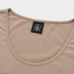 Volcom 2022 SS Logo T-Shirts For Men Beige X Xs -Volcom Sales Shop org 2979