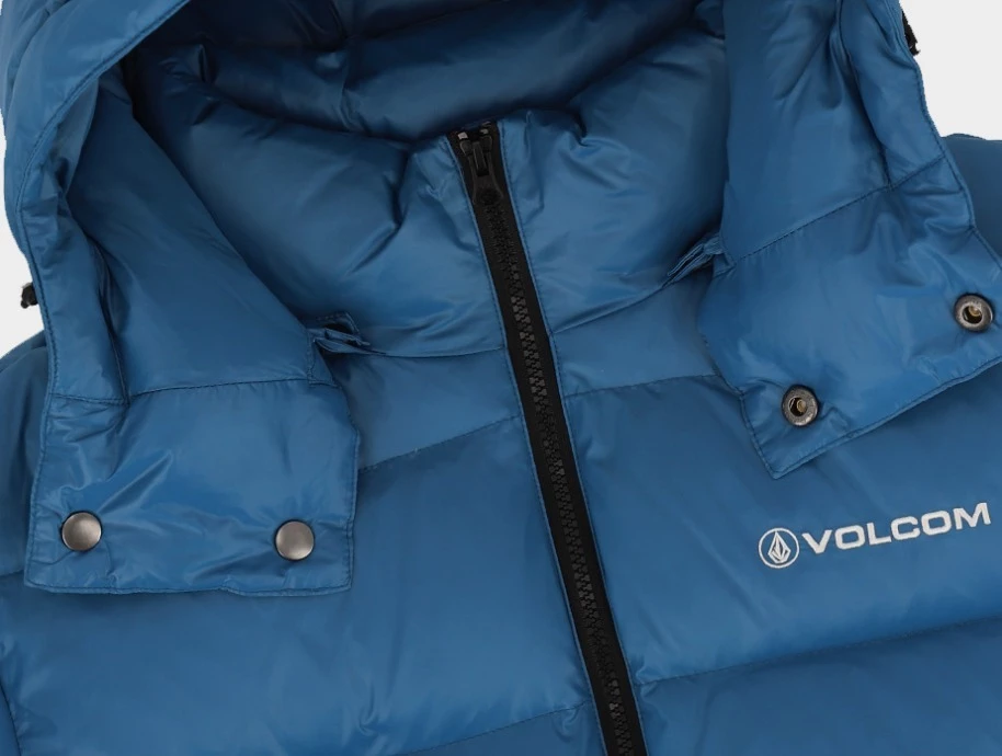 Volcom Short Unisex Street Style Logo Down Jackets For Men Black X L 13 Volcom Short Unisex Street Style Logo Down Jackets For Men Black X L - Image 11