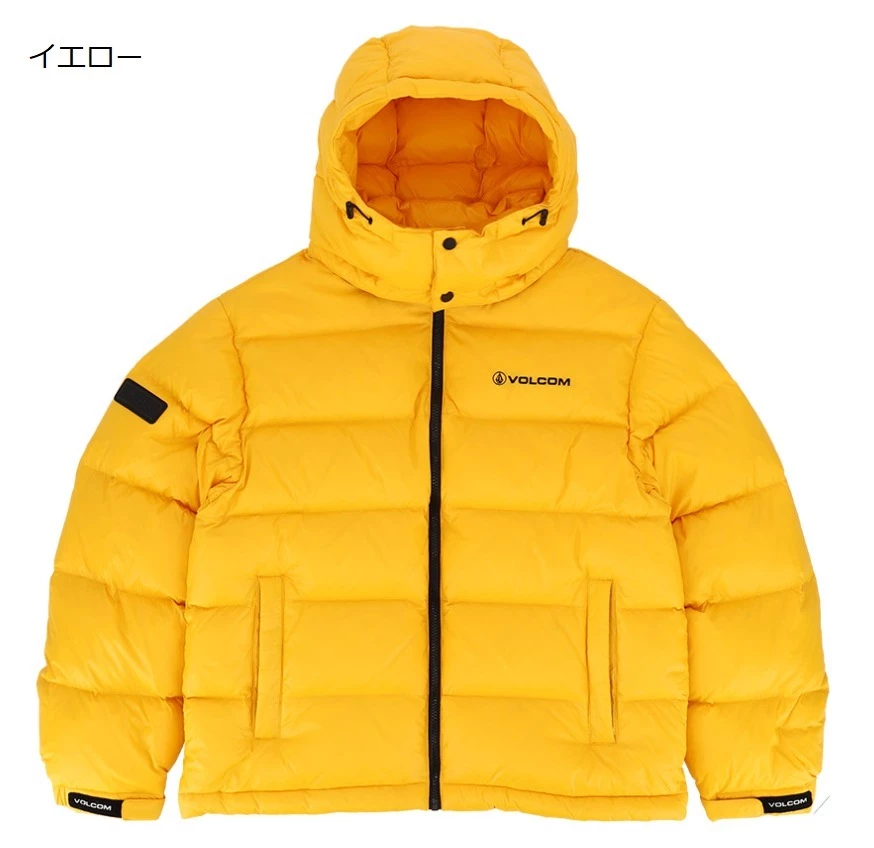 Volcom Short Unisex Street Style Logo Down Jackets For Men Black X L 17 Volcom Short Unisex Street Style Logo Down Jackets For Men Black X L - Image 15