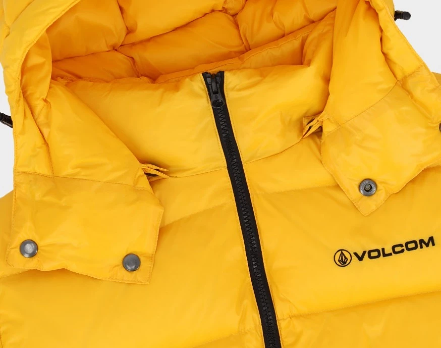 Volcom Short Unisex Street Style Logo Down Jackets For Men Black X L 19 Volcom Short Unisex Street Style Logo Down Jackets For Men Black X L - Image 17