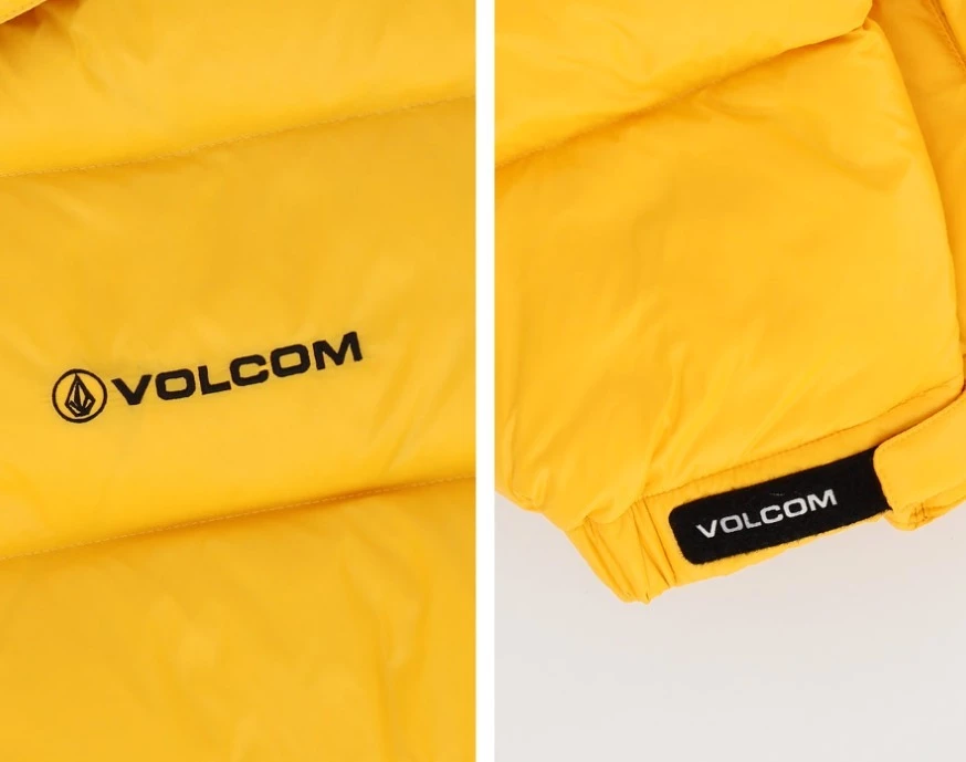 Volcom Short Unisex Street Style Logo Down Jackets For Men Black X L 20 Volcom Short Unisex Street Style Logo Down Jackets For Men Black X L - Image 18