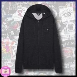 Volcom 2022 SS Hoodies For Men Black (black) Series X M
