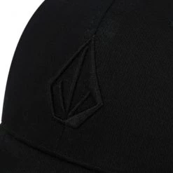 Volcom Unisex Street Style Caps For Men Black X One Size -Volcom Sales Shop org 3120