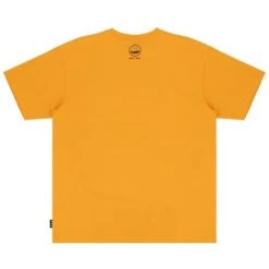 Volcom Unisex U-Neck Cotton Short Sleeves Logo T-Shirts For Men Gold X S -Volcom Sales Shop org 3162