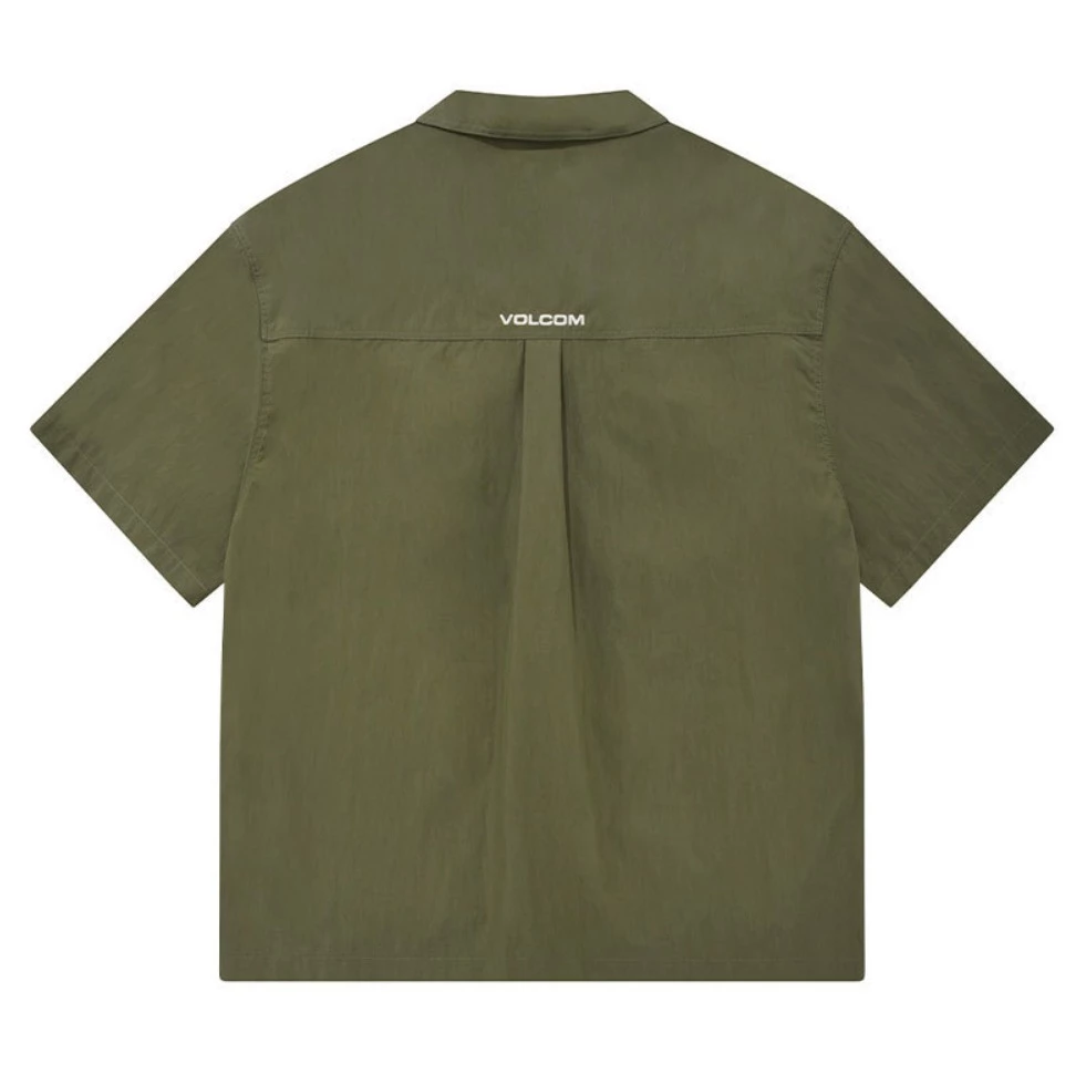 Volcom Unisex Street Style Short Sleeves Logo Shirts For Men Navy X L 13 Volcom Unisex Street Style Short Sleeves Logo Shirts For Men Navy X L - Image 11