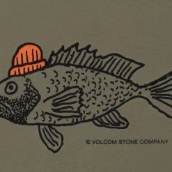 Volcom 2022 SS Unisex Street Style U-Neck Cotton Short Sleeves Logo For Men White X M -Volcom Sales Shop org 3212