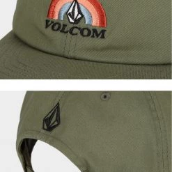 Volcom 2021-22FW Unisex Caps For Men Khaki X One Size -Volcom Sales Shop org 323