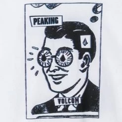 Volcom Unisex U-Neck Cotton Short Sleeves Logo T-Shirts For Men Black X L -Volcom Sales Shop org 334