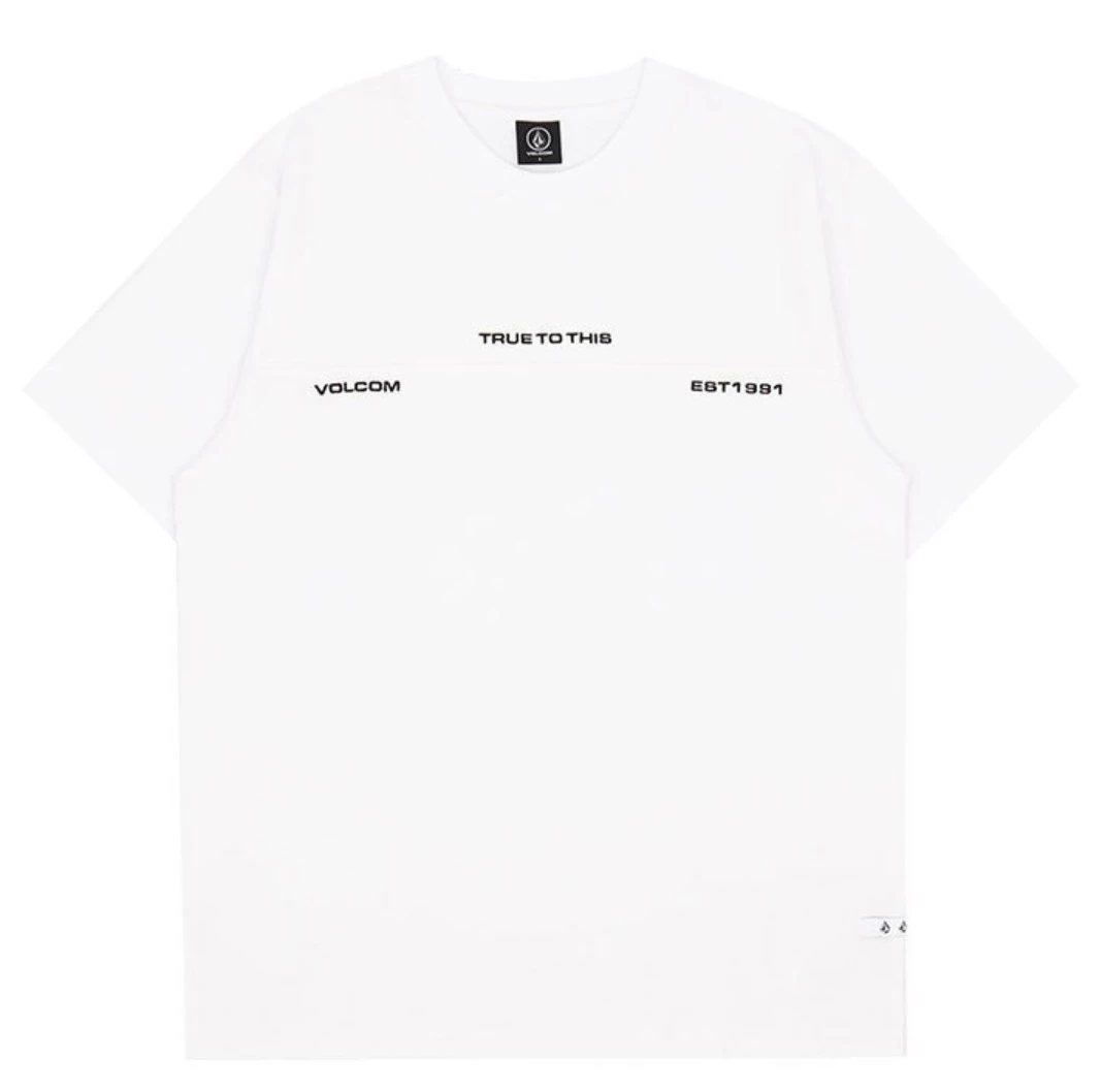 Volcom Unisex Street Style Logo T-Shirts For Women L.khaki X L 9 Volcom Unisex Street Style Logo T-Shirts For Women L.khaki X L - Image 7