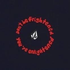 Volcom Unisex Long Sleeves Cotton Logo Hoodies For Men Blue X M -Volcom Sales Shop org 3447