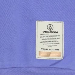 Volcom Unisex Long Sleeves Cotton Logo Hoodies For Men Blue X M -Volcom Sales Shop org 3453