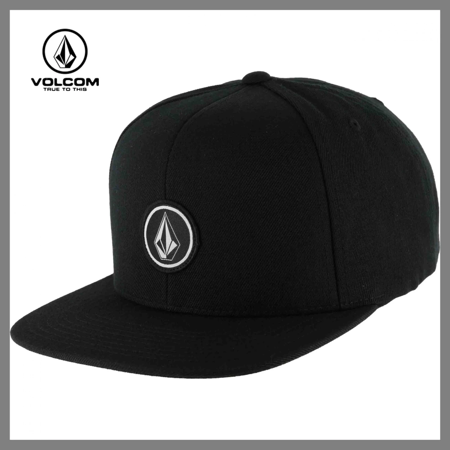 Volcom Caps For Men Black X One Size 3 Volcom Caps For Men Black X One Size