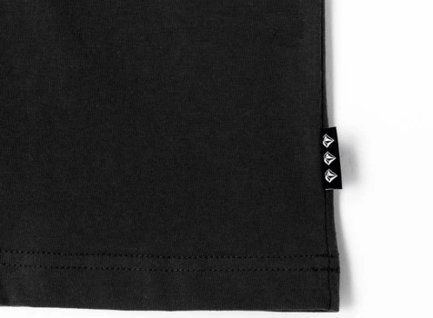 Volcom Unisex U-Neck Cotton Short Sleeves Logo T-Shirts For Men Black X L 8 Volcom Unisex U-Neck Cotton Short Sleeves Logo T-Shirts For Men Black X L - Image 6