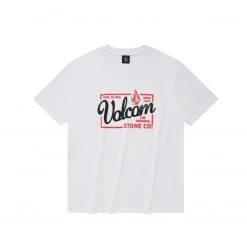 Volcom 2022 SS Unisex Logo T-Shirts For Men L.pink X S -Volcom Sales Shop org 3509