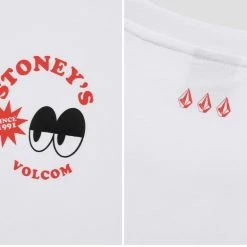 Volcom 2022 SS Unisex Plain T-Shirts For Men White X Xl -Volcom Sales Shop org 3529