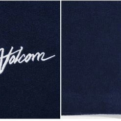Volcom 2022 SS Unisex Plain Logo T-Shirts For Men Navy X L -Volcom Sales Shop org 3536