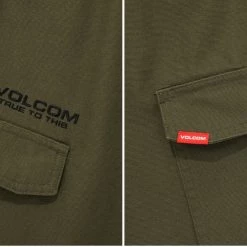 Volcom 2022 SS Plain Logo Shorts For Men Beige X L -Volcom Sales Shop org 3566