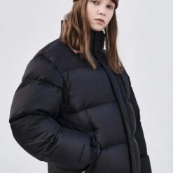 Volcom Unisex Street Style Logo Down Jackets For Men Cream X Xl -Volcom Sales Shop org 3625