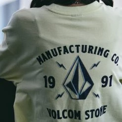 Volcom 2022 SS Unisex Street Style Long Sleeves Cotton Long Sleeve T-shirt For Men Black X M -Volcom Sales Shop org 3673