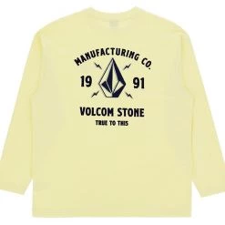 Volcom 2022 SS Unisex Street Style Long Sleeves Cotton Long Sleeve T-shirt For Men Black X M -Volcom Sales Shop org 3682