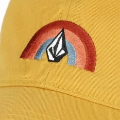Volcom Unisex Street Style Caps For Men Yellow X One Size -Volcom Sales Shop org 3710
