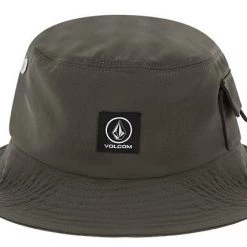 Volcom Unisex Street Style Bucket Hats Wide-brimmed Hats For Men Black X S -Volcom Sales Shop org 3730