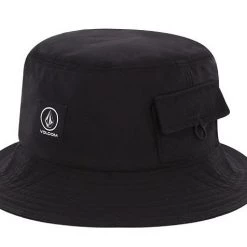 Volcom Unisex Street Style Bucket Hats Wide-brimmed Hats For Men Black X S -Volcom Sales Shop org 3738