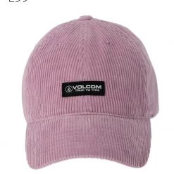 Volcom Unisex Street Style Caps For Men Pink X One Size -Volcom Sales Shop org 3749