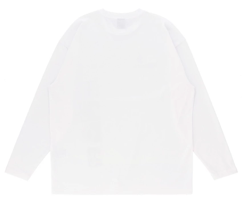 Volcom Unisex U-Neck Long Sleeves Cotton Long Sleeve T-shirt Logo For Men White X S 5 Volcom Unisex U-Neck Long Sleeves Cotton Long Sleeve T-shirt Logo For Men White X S - Image 3