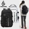 Volcom Unisex A4 Logo Backpacks For Men Black X One Size -Volcom Sales Shop org 3766