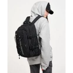 Volcom Unisex A4 Logo Backpacks For Men Black X One Size -Volcom Sales Shop org 3774