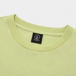Volcom Unisex Street Style Cotton Short Sleeves Logo T-Shirts For Men White X L -Volcom Sales Shop org 3787