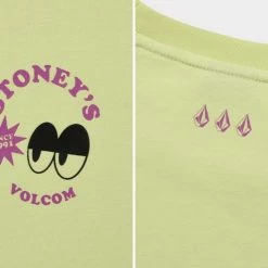 Volcom Unisex Street Style Cotton Short Sleeves Logo T-Shirts For Men White X L -Volcom Sales Shop org 3788