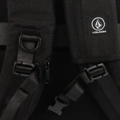 Volcom Unisex Street Style A4 Logo Backpacks For Men Black X One Size -Volcom Sales Shop org 3862