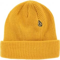 Volcom Knit Hats For Men Gold X One Size -Volcom Sales Shop org 3874