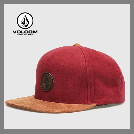 Volcom Caps For Men Burgundy X One Size 3 Volcom Caps For Men Burgundy X One Size