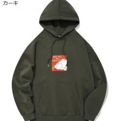 Volcom 2021-22FW Unisex Street Style Long Sleeves Cotton Logo Hoodies For Men Khaki X S -Volcom Sales Shop org 3906