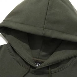 Volcom 2021-22FW Unisex Street Style Long Sleeves Cotton Logo Hoodies For Men Khaki X S -Volcom Sales Shop org 3908