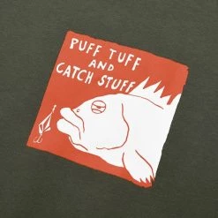 Volcom 2021-22FW Unisex Street Style Long Sleeves Cotton Logo Hoodies For Men Khaki X S -Volcom Sales Shop org 3909