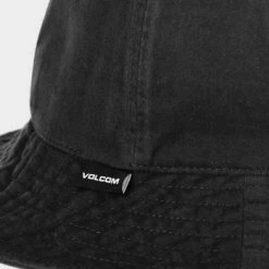 Volcom Unisex Street Style Bucket Hats Wide-brimmed Hats For Men Charcoal X S -Volcom Sales Shop org 3940