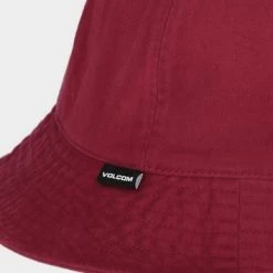 Volcom Unisex Street Style Bucket Hats Wide-brimmed Hats For Men Charcoal X S -Volcom Sales Shop org 3950