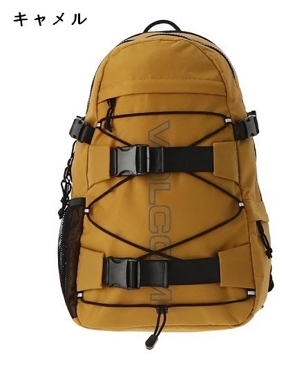 Volcom Unisex Street Style A4 Logo Backpacks For Men Camel X One Size 16 Volcom Unisex Street Style A4 Logo Backpacks For Men Camel X One Size - Image 14