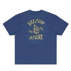 Volcom Unisex Street Style U-Neck Cotton Short Sleeves Logo For Men Black X S -Volcom Sales Shop org 3998