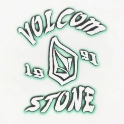 Volcom Unisex Street Style U-Neck Cotton Short Sleeves Logo For Men Black X S -Volcom Sales Shop org 4006