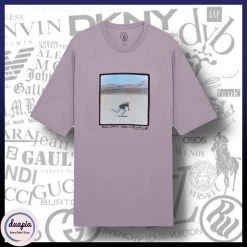 Volcom 2022 SS T-Shirts For Men Purple X L