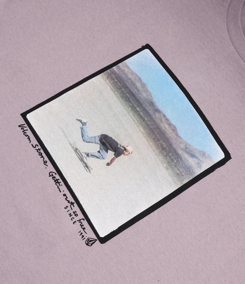 Volcom 2022 SS T-Shirts For Men Purple X L 7 Volcom 2022 SS T-Shirts For Men Purple X L - Image 5