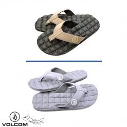 Volcom 2022 SS Logo Sandals For Men Khaki X 250