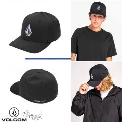 Volcom 2022 SS Unisex Caps For Men Black X S